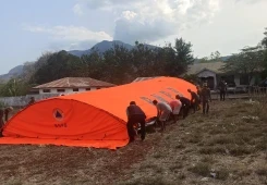 [UPDATE] – Antisipasi Pengungsi Terus Bertambah, BNPB Kembali Siapkan Pos Pengungsian Baru